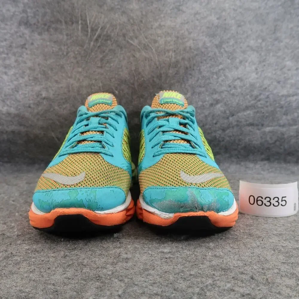 Nike Shoes Kids 4 Sneakers Athletic Colorful Lunar Sprint Running Active Casual